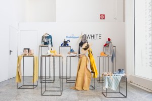 MILAN, ITALY - SEPTEMBER 25:  General view of White Women's Collections + accessories SS 18 fair on September 25, 2017 in Milan, Italy.  (Photo by Sebastian Reuter/Getty Images for White)