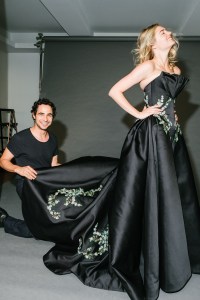 Behind The Scenes of Zac Posen's Lookbook With Kate Upton