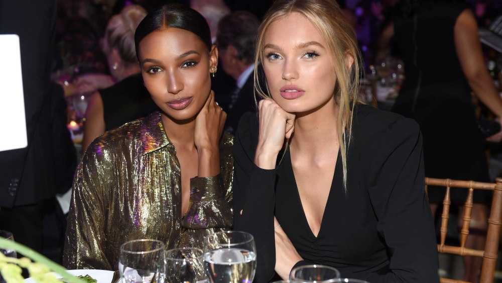Jasmine Tookes, Romee Strijd11th Annual God's Love We Deliver 'Golden Heart Awards', Inside, New York, USA - 16 Oct 2017