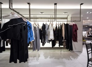 The Adeam pop-up at Bergdorf Goodman.
