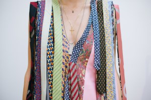 Afterhomework's dress made with recycled ties