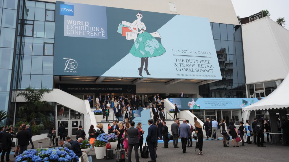 At the TFWA convention.