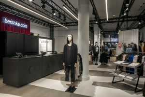 The Bershka pop-up in Soho.