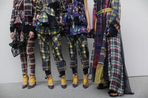 Backstage at Sacaï RTW Spring 2018