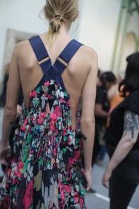 Backstage at Sacaï RTW Spring 2018