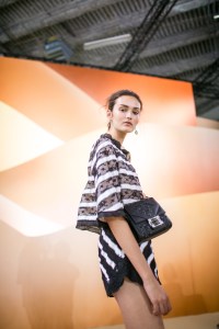 Backstage at Shiatzy Chen RTW Spring 2018