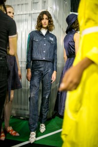 Backstage at Shiatzy Chen RTW Spring 2018