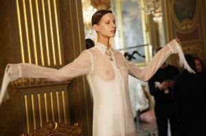 Backstage at Thom Browne RTW Spring 2018