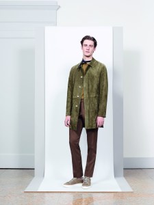 A look from Corneliani’s Spring 2018 collection.