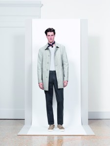 A look from Corneliani’s Spring 2018 collection.