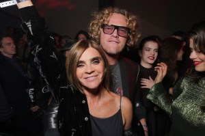 Carine Roitfeld and Peter Dundas