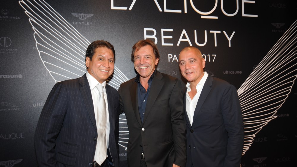Lalique Group's David Rios, Silvio Denz and Roger von der Weid