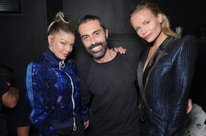 Fergie, Giambattista Valli and Natasha Poly