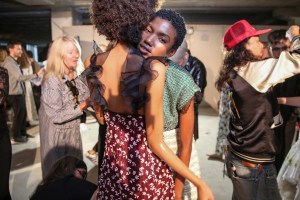Backstage at Giambattista Valli RTW Spring 2018