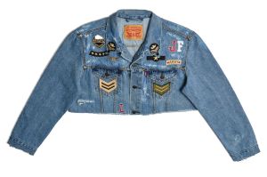Levi's Type III Trucker jacket customized by Julia Faria