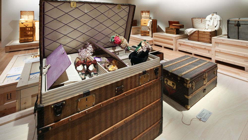 A look at Louis Vuitton’s 'Volez, Voguez, Voyagez’ exhibition in New York.