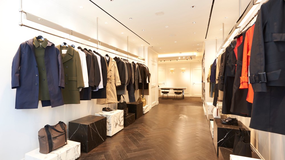 The Madison Avenue Mackintosh store.