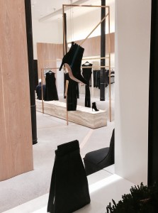Inside the Marie Saint Pierre boutique in SoHo.