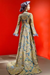 Oscar de la Renta for Pierre Balmain, Evening Dress, Autumn Winter 2002-2003.
