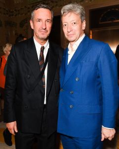 Dries Van Noten, Frederic Malle'Dries' documentary celebration, The Whitby Hotel, New York, USA - 10 Oct 2017Bergdorf Goodman and Dries Van Noten celebrate the US debut of documentary' Dries' by filmmaker Reiner Holzemer