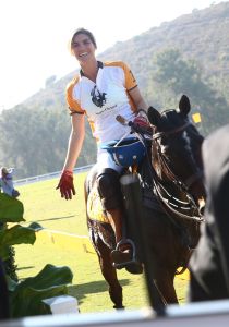 Delfina BlaquierVeuve Cliquot Polo Classic, Inside, Los Angeles, USA - 14 Oct 2017