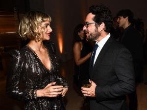 Sofia Boutella and J.J. AbramsHammer Museum's Gala in the Garden, Inside, Los Angeles, USA - 14 Oct 2017