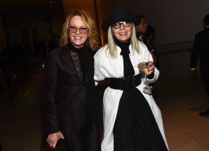 Ann Philbin and Diane KeatonHammer Museum's Gala in the Garden, Inside, Los Angeles, USA - 14 Oct 2017