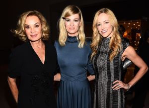 Jessica Lange, January Jones and guestHammer Museum's Gala in the Garden, Inside, Los Angeles, USA - 14 Oct 2017