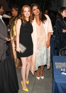 Jessica Chastain, Priyanka ChopraHammer Museum's Gala in the Garden, Los Angeles, USA - 14 Oct 2017