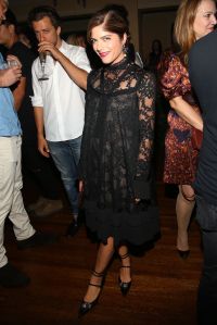 Selma Blair in the front rowErdem x H&M Launch event, Front Row, Los Angeles, USA - 18 Oct 2017