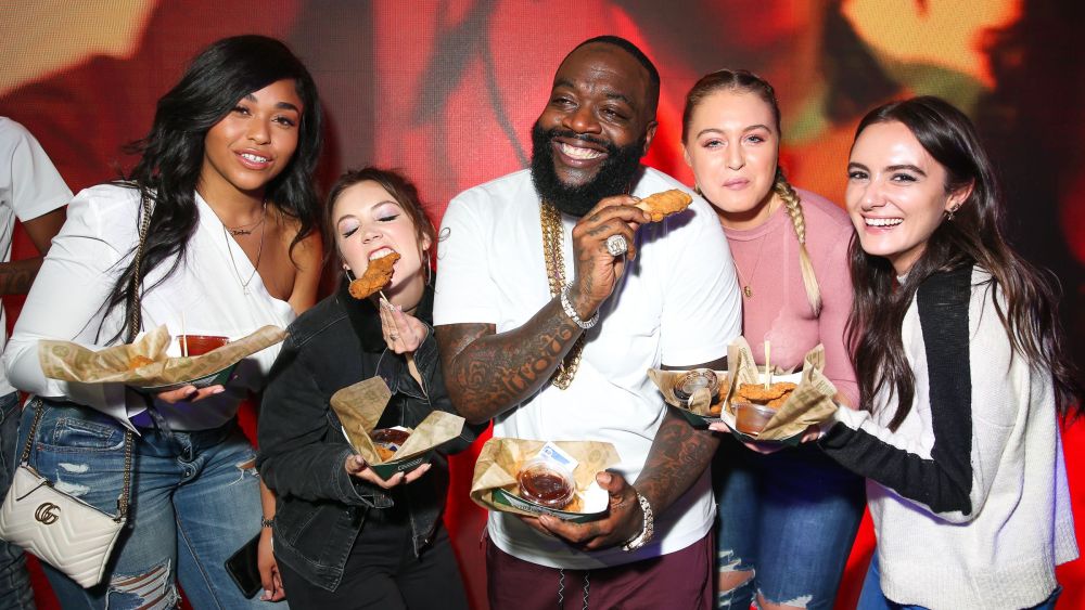 Jordyn Woods, Billie Lourd, Rick Ross, Iskra Lawrence, Olivia PerezAmerican Eagle Celebrates 40 Years at New AE Studio, NEW York, USA - 24 Oct 2017