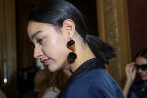 Backstage at Stella McCartney RTW Spring 2018