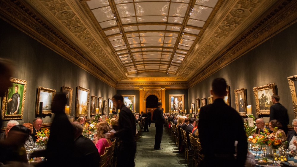 The atmosphere at The Frick Autumn Dinner.