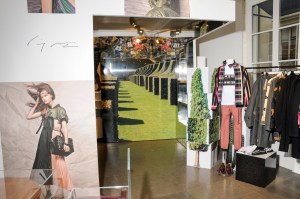 The Jardin Sacai installation at Colette