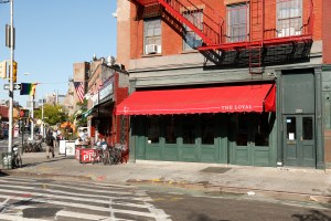 The Loyal restaurant.