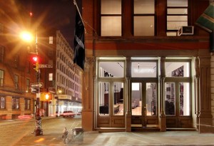 The VLTN pop-up in New York.