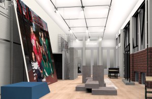 The VLTN pop-up in New York.