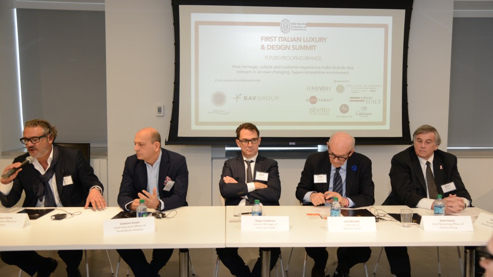'First Italian Luxury & Design Summit' Held In New York