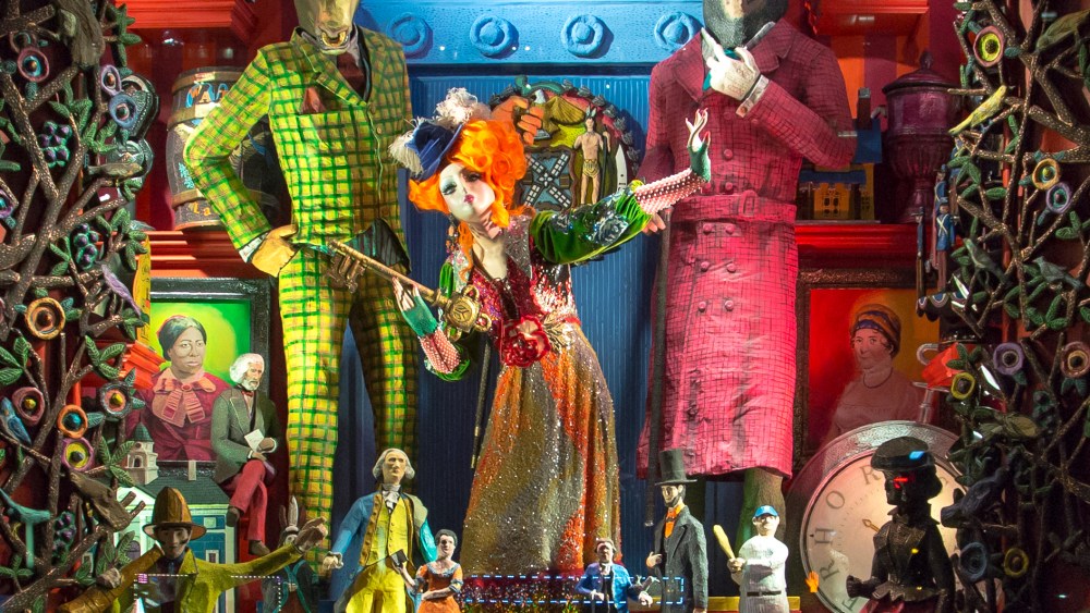 Bergdorf's Packages Culture in Christmas Windows