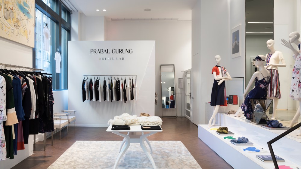 The Prabal Gurung store at Cadillac House.