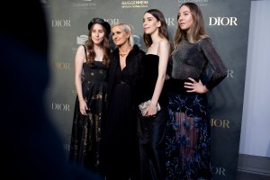 Alana Haim, Maria Grazia Chiuri, Danielle Haim, Este Haim
