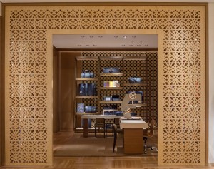 A view of Louis Vuitton’s renovated Michigan Avenue store.