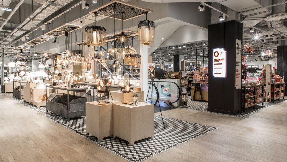 BHV Marais store in the Parly 2 shopping center