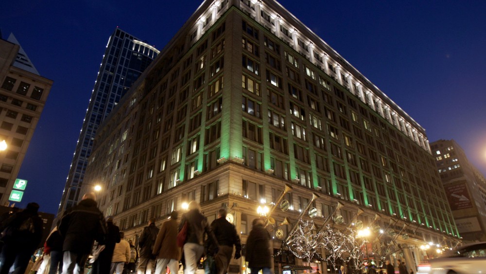 Marshall Field's State Street Macy's store in Chicago.