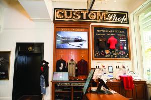 Customers can create their own crewneck sweaters.