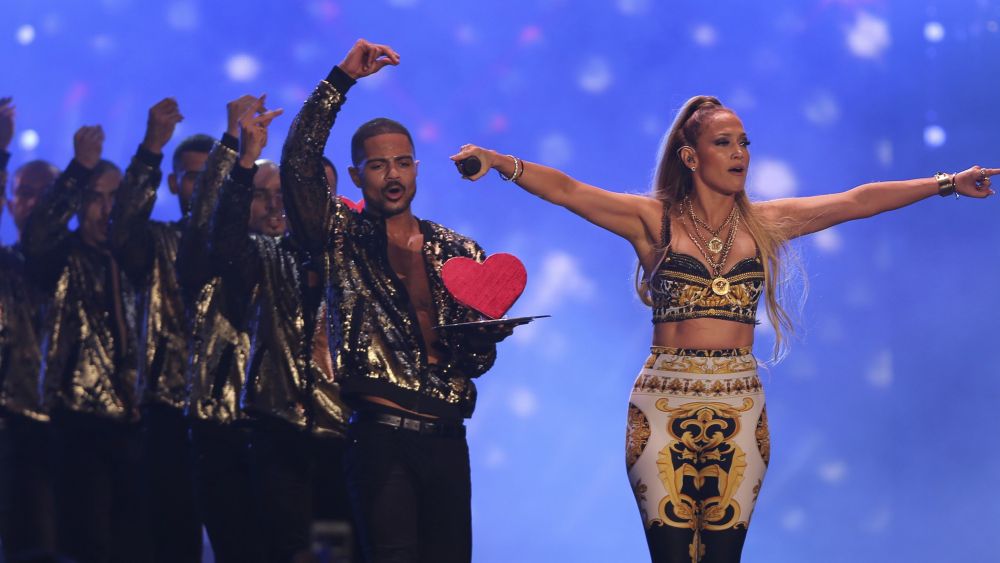 American singer Jennifer Lopez performs at the Air Show Gala in Dubai, United Arab EmiratesJennifer Lopez, Dubai, United Arab Emirates - 15 Nov 2017