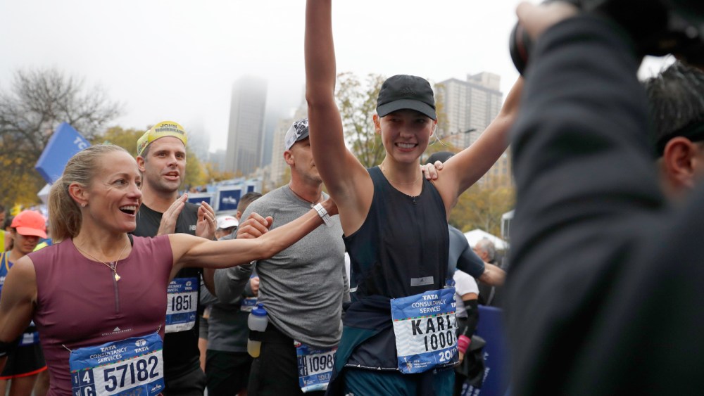 Karlie Kloss, Kevin Hart, Carole Radziwill, 'Josie Girl' Run Marathon