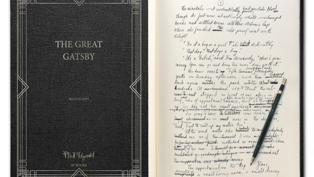 Exploring 'The Great Gatsby' in F. Scott Fitzgerald's Own Handwriting