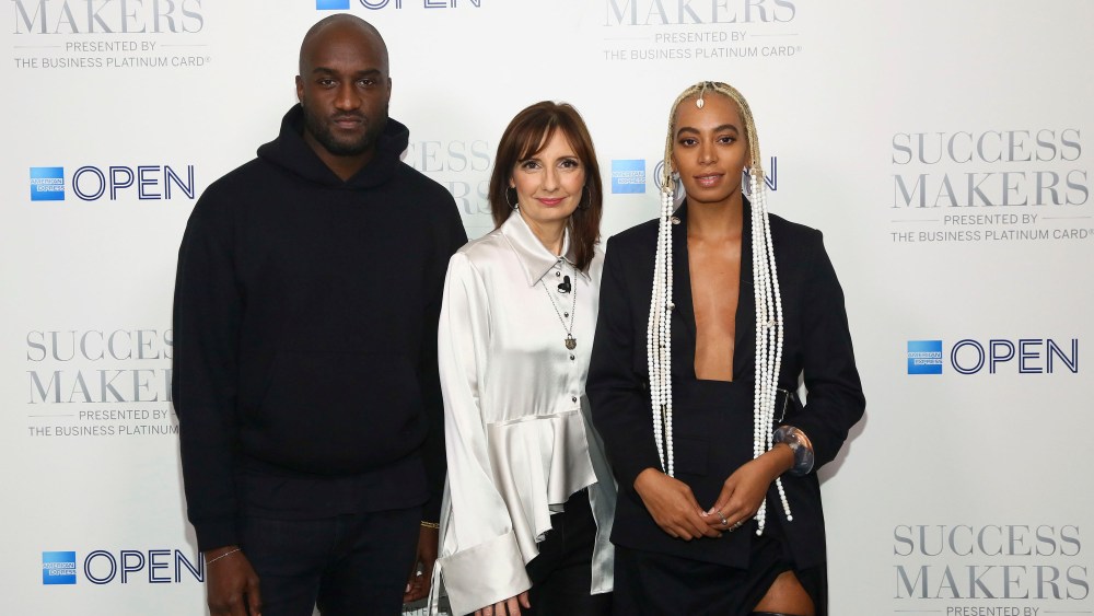Solange Knowles Virgil Abloh Heron Preston American Express Success Makers