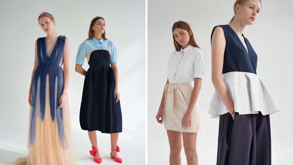 Looks from the Delpozo x Stylebop.com collaboration